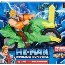 Cheapest 🔔 He-Man and the Masters of the Universe Revelation He-Man Ground Ripper Vehicle & Action Figure ⌛