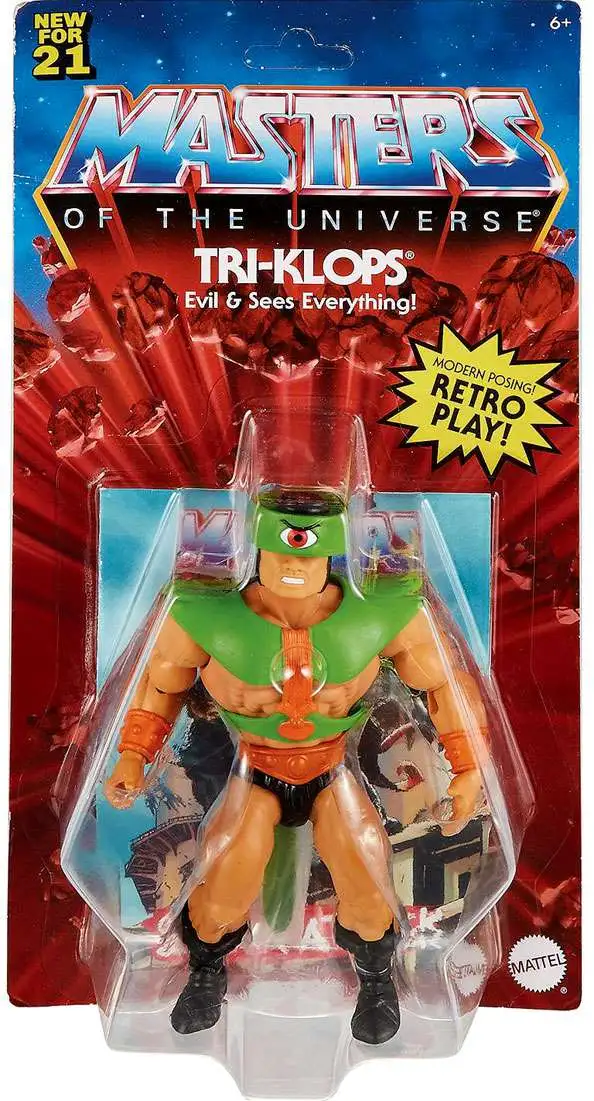 Brand new ๐ Masters of the Universe Origins Tri-Klops Action Figure ๐ 3 Brand new ๐ Masters of the Universe Origins Tri-Klops Action Figure ๐
