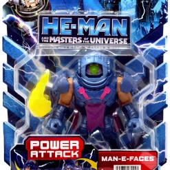 Brand new 😀 He-Man and the Masters of the Universe Revelation Power Attack Man-E-Faces Action Figure 🎉