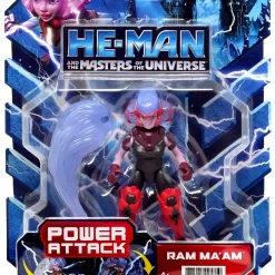 Cheap 😉 He-Man and the Masters of the Universe Revelation Power Attack Ram Ma'am Action Figure 💯