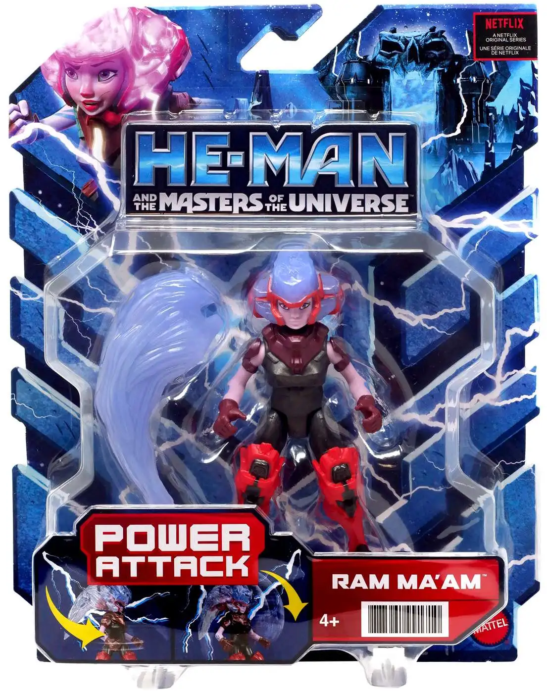 Cheap ๐ He-Man and the Masters of the Universe Revelation Power Attack Ram Ma'am Action Figure ๐ฏ 3 Cheap ๐ He-Man and the Masters of the Universe Revelation Power Attack Ram Ma'am Action Figure ๐ฏ