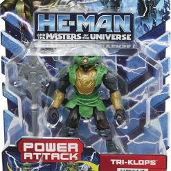 Deals ๐ He-Man and the Masters of the Universe Revelation Power Attack Tri-Klops Action Figure ๐