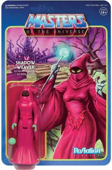 Deals โ๏ธ ReAction Masters of the Universe Series 5 Shadow Weaver Action Figure ๐ 3 Deals โ๏ธ ReAction Masters of the Universe Series 5 Shadow Weaver Action Figure ๐