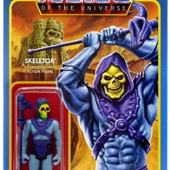 Budget 🌟 ReAction Masters of the Universe Skeletor Action Figure [Wave 1] 💯