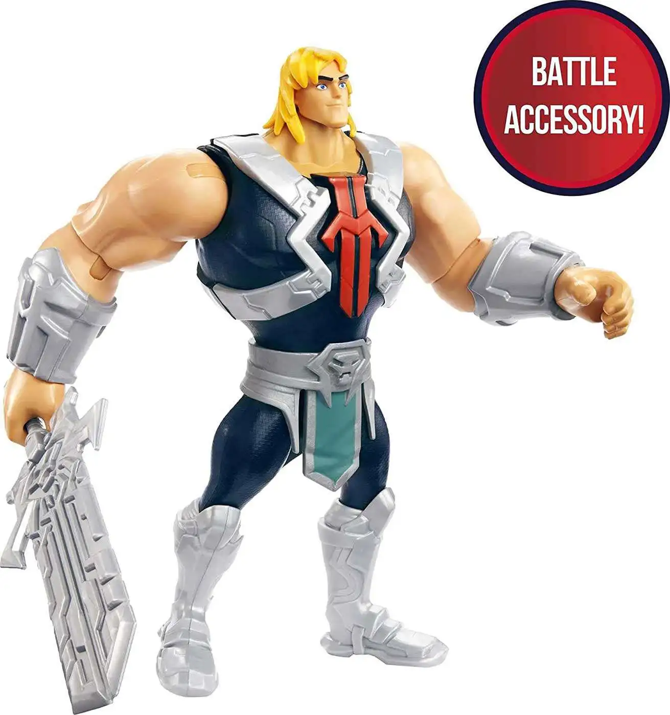 Cheap ✨ Masters of the Universe Revelation He-Man Action Figure 😀 4 Cheap ✨ Masters of the Universe Revelation He-Man Action Figure 😀 - Image 2
