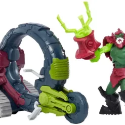 Brand new ⌛ He-Man and the Masters of the Universe Revelation Trap Jaw Cycle Vehicle & Action Figure 🧨 -Harry Potter Sale Store moturevtrapjawcycle inset2
