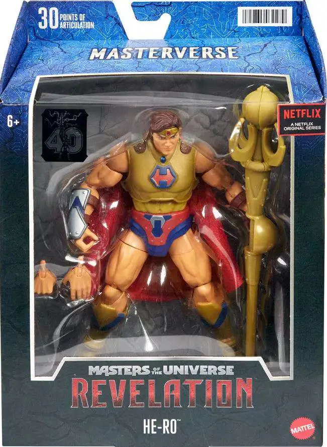 Brand new 👏 Masters of the Universe Revelation Masterverse He-Ro Exclusive Action Figure (Pre-Order ships January) 👍 3 Brand new 👏 Masters of the Universe Revelation Masterverse He-Ro Exclusive Action Figure (Pre-Order ships January) 👍