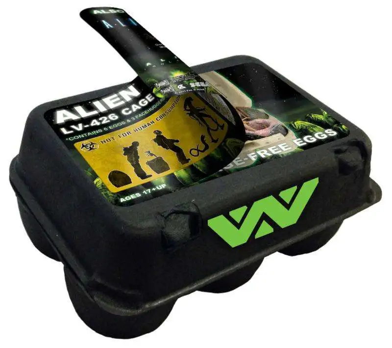 Cheapest 💯 NECA Aliens Glow-in-the-Dark Xenomorph Eggs in Carton Set Action Figure 👏 4 Cheapest 💯 NECA Aliens Glow-in-the-Dark Xenomorph Eggs in Carton Set Action Figure 👏 - Image 2