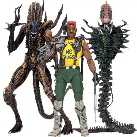 Best deal 🎉 NECA Aliens Series 13 Space Marine Sgt. Apone, Snake Alien, Scorpion Alien Set of 3 Action Figures 😉 5 Best deal 🎉 NECA Aliens Series 13 Space Marine Sgt. Apone, Snake Alien, Scorpion Alien Set of 3 Action Figures 😉 - Image 3