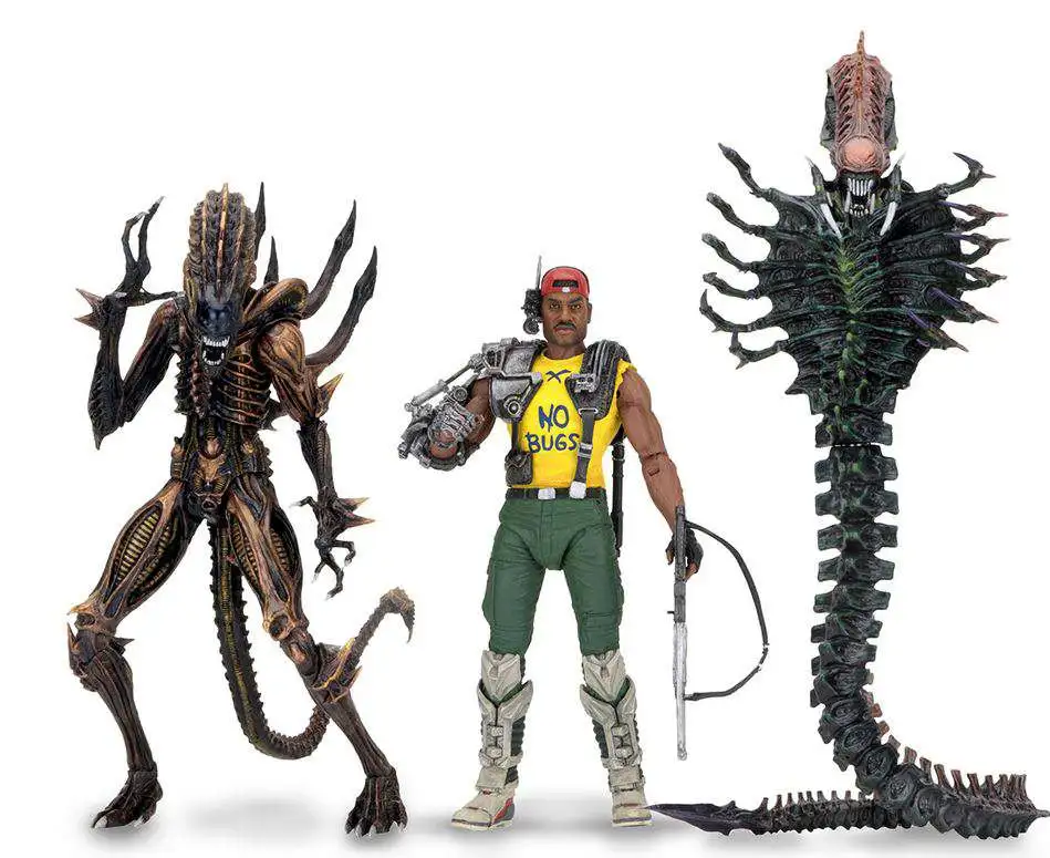 Best deal 🎉 NECA Aliens Series 13 Space Marine Sgt. Apone, Snake Alien, Scorpion Alien Set of 3 Action Figures 😉 3 Best deal 🎉 NECA Aliens Series 13 Space Marine Sgt. Apone, Snake Alien, Scorpion Alien Set of 3 Action Figures 😉