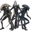 Promo 👏 NECA Alien vs Predator Video Game Razor Claws, Chrysalis & Arachnoid Aliens Set of 3 Action FIgures [Movie Treatment] 👏 -Harry Potter Sale Store necaavpchrysalisalienset3