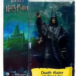 Cheapest 😉 NECA Harry Potter The Goblet of Fire Death Eater Action Figure [Flesh Mask] 😉