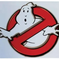 Wholesale 🎉 Ghostbusters No Ghosts Logo 9-Inchx11-Inch Metal Sign ⭐