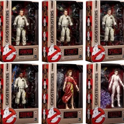 Wholesale 🤩 Ghostbusters Plasma Series Peter, Ray, Egon, Winston, Gozer & Dana Set of 6 Action Figures 😍
