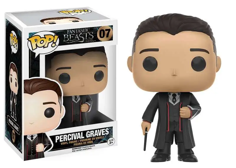 Brand new ๐ฅ Funko Harry Potter POP! Fantastic Beasts Percival Graves Vinyl Figure #07 ๐ 3 Brand new ๐ฅ Funko Harry Potter POP! Fantastic Beasts Percival Graves Vinyl Figure #07 ๐