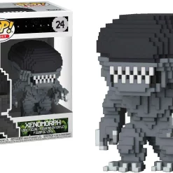 Outlet 🌟 Funko POP! 8-Bit Alien Vinyl Figure #24 🔥