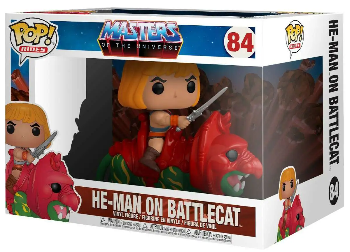 Flash Sale 😉 Funko Masters of the Universe POP! Rides He-Man on Battle Cat Vinyl Figure #84 ❤️ 4 Flash Sale 😉 Funko Masters of the Universe POP! Rides He-Man on Battle Cat Vinyl Figure #84 ❤️ - Image 2
