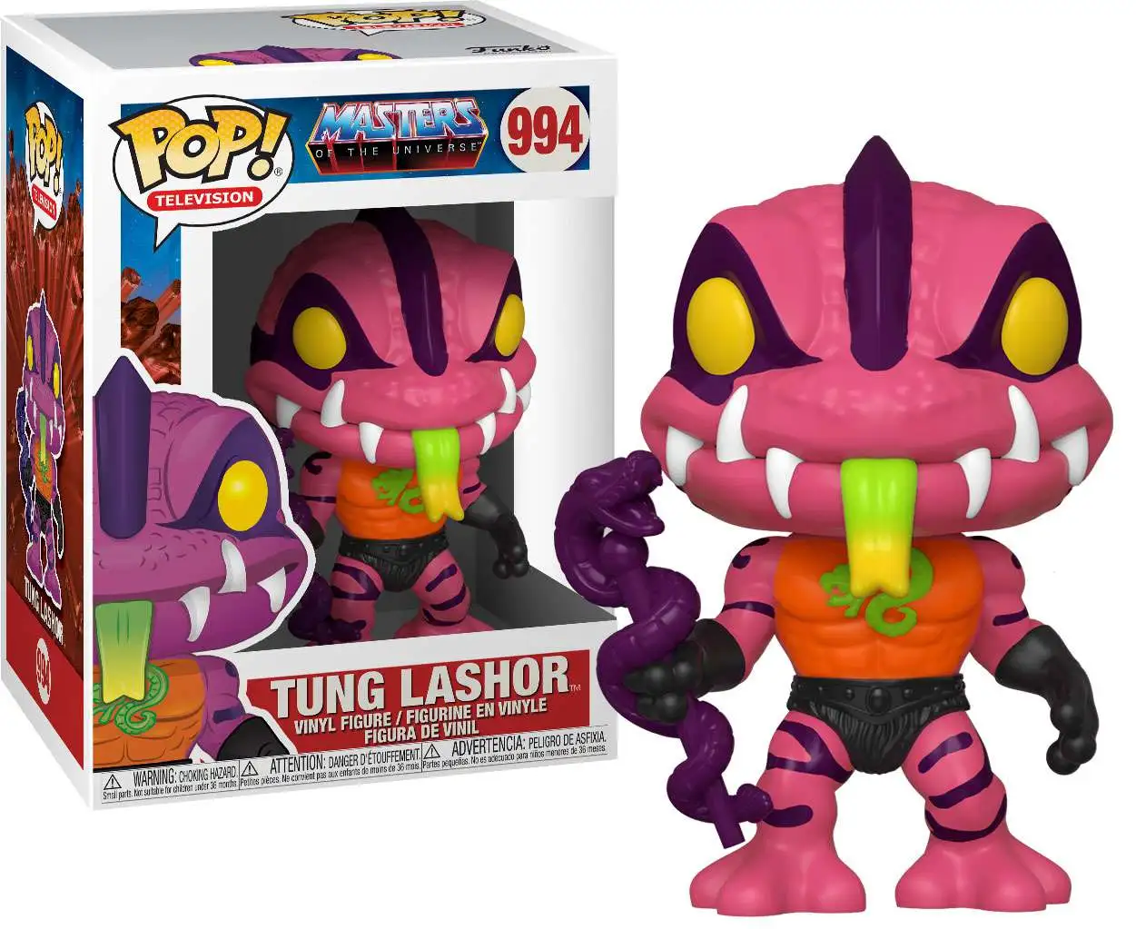 Buy 🎉 Funko Masters of the Universe POP! Television Tung Lasher Vinyl Figure #994 😍 3 Buy 🎉 Funko Masters of the Universe POP! Television Tung Lasher Vinyl Figure #994 😍