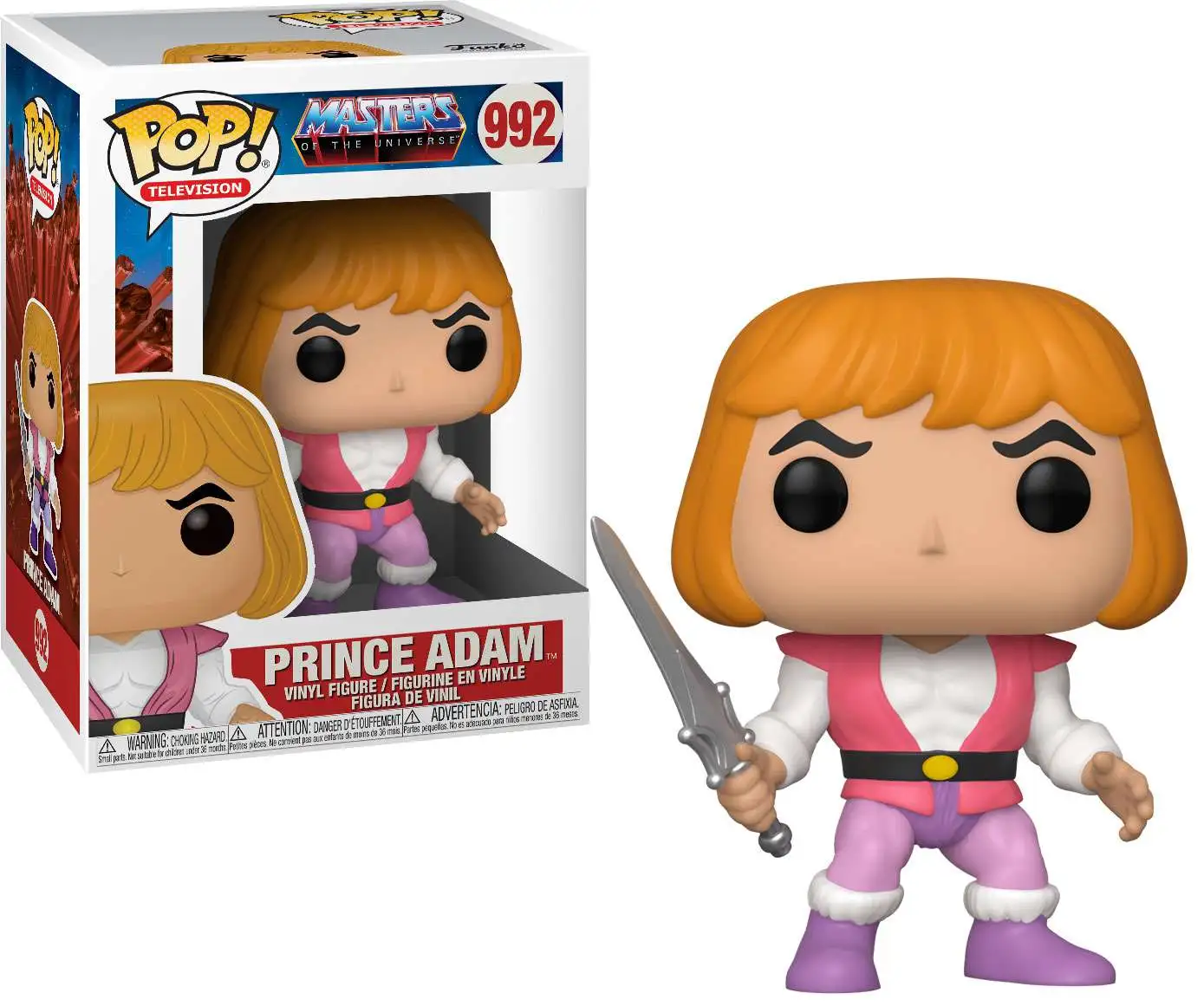 Cheapest โจ Funko Masters of the Universe POP! Television Prince Adam Vinyl Figure #992 ๐ 3 Cheapest โจ Funko Masters of the Universe POP! Television Prince Adam Vinyl Figure #992 ๐