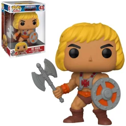 Outlet ⌛ Funko Masters of the Universe POP! Retro Toys He-Man 10-Inch Vinyl Figure #43 [Super-Sized] 👍