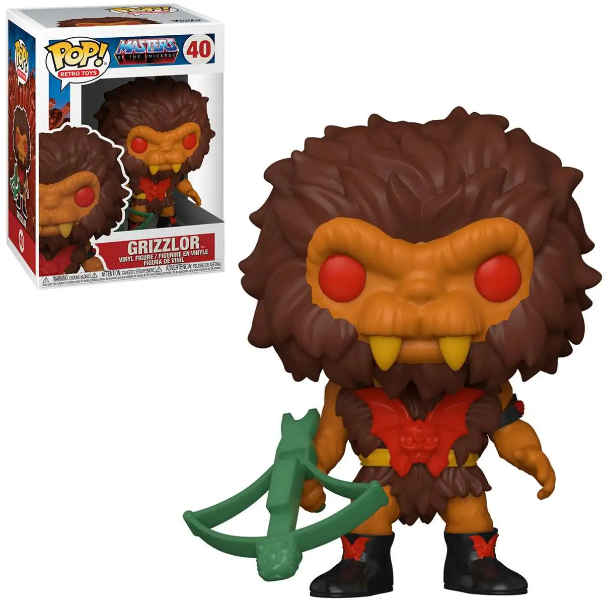 Promo ⭐ Funko Masters of the Universe POP! Animation Grizzlor Vinyl Figure #40 😉 3 Promo ⭐ Funko Masters of the Universe POP! Animation Grizzlor Vinyl Figure #40 😉