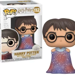 New 🥰 Funko POP! Harry Potter Harry Potter Vinyl Figure #112 [Holding Invisibility Cloak] 👍