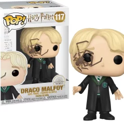 Flash Sale 🌟 Funko POP! Harry Potter Draco Malfoy Vinyl Figure #117 [with Whip Spider] 😉
