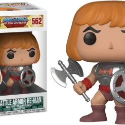 Cheap ❤️ Funko Masters of the Universe POP! Television Battle Armor He-Man Vinyl Figure #562 🔥