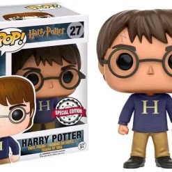 Best deal ✨ Funko POP! Harry Potter Harry Potter Exclusive Vinyl Figure #27 [H Sweater, Special Editon] (Pre-Order ships January) 😍