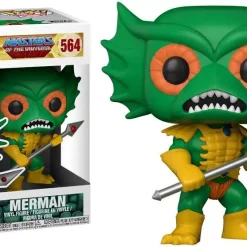 Cheap 😀 Funko Masters of the Universe POP! Television Merman Vinyl Figure #564 [Green Face, Regular Version] ✨
