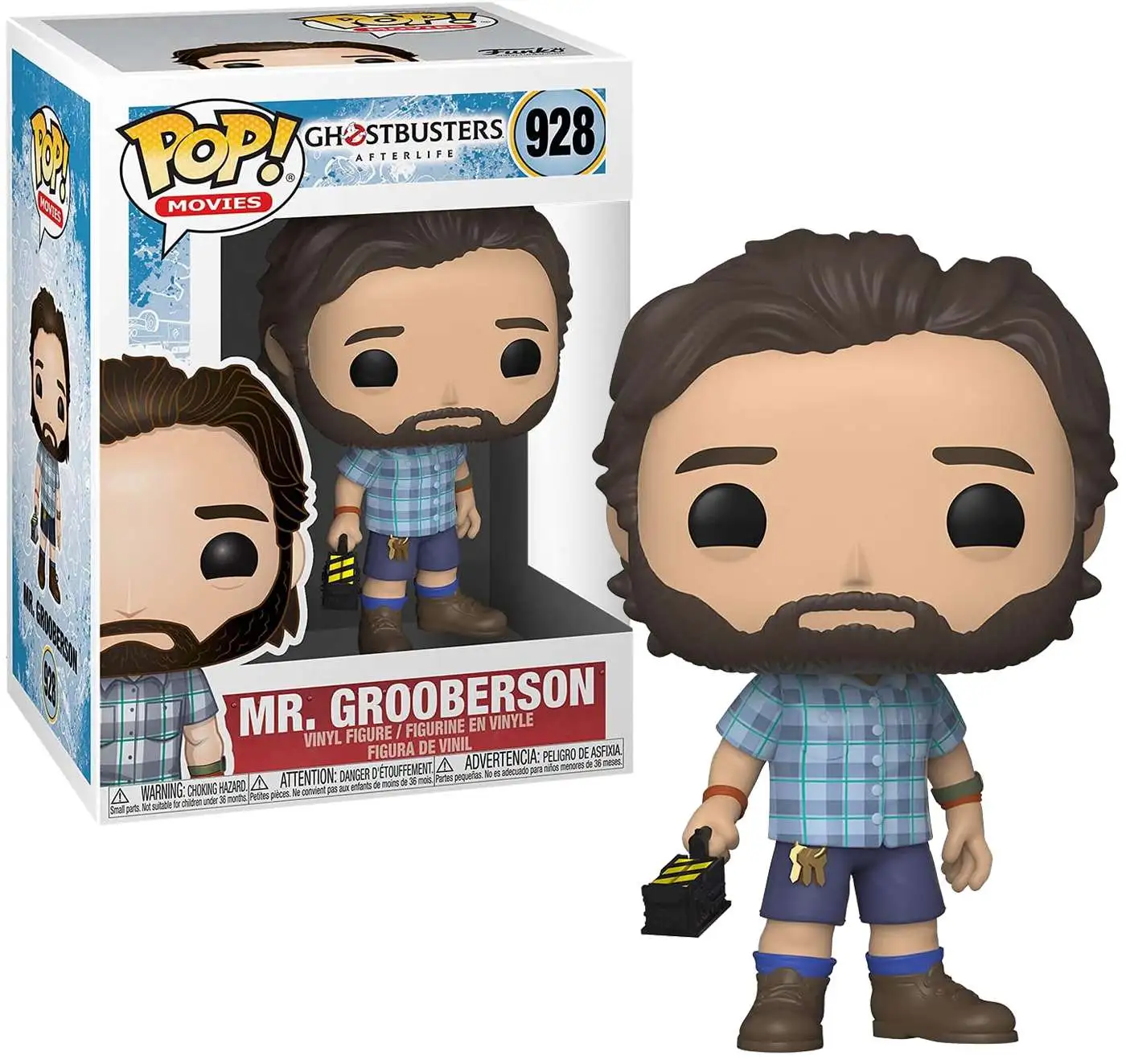 Promo ๐ Funko Ghostbusters Afterlife POP! Movies Mr. Gooberson Vinyl Figure #928 โญ 3 Promo ๐ Funko Ghostbusters Afterlife POP! Movies Mr. Gooberson Vinyl Figure #928 โญ