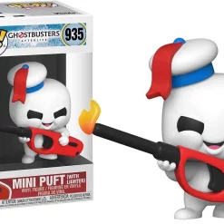Cheap 🤩 Funko Ghostbusters Afterlife POP! Movies Mini Puft with Lighter Vinyl Figure #935 🎉