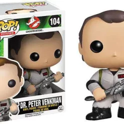 Cheapest 🎉 Funko Ghostbusters POP! Movies Dr. Peter Venkman Vinyl Figure #104 👍