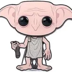 Promo ❤️ Funko Harry Potter POP! Pin Dobby Large Enamel Pin [Chase] 😀