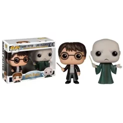Discount 🎉 Funko POP! Harry Potter Harry Potter & Lord Voldemort Exclusive Vinyl Figure [Damaged Package] ✔️