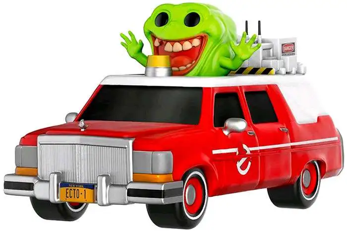 Brand new 😉 Funko Ghostbusters POP! Rides ECTO-1 with Slimer Exclusive Vinyl Figure #24 🎉 4 Brand new 😉 Funko Ghostbusters POP! Rides ECTO-1 with Slimer Exclusive Vinyl Figure #24 🎉 - Image 2