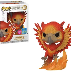 Cheap ⭐ Funko POP! Harry Potter Fawkes Exclusive Vinyl Figure #84 [Flocked] 🎉
