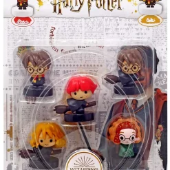 Buy 🎉 Harry Potter Ron, Harry, Harry (Broomstick) Hermione, & Sibyl Trelawney Stamper 5-Pack 🎁