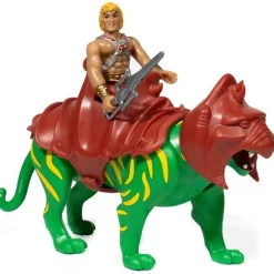 Budget 🎉 ReAction Masters of the Universe He-Man & Battle Cat Action Figure Set 🔔 -Harry Potter Sale Store reactionhemanbatcat inset1