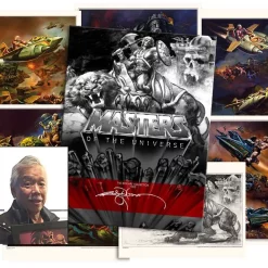 Promo ⌛ Masters of the Universe The Box Art Collection - 1982 [Slightly Dinged Corner] 🎁