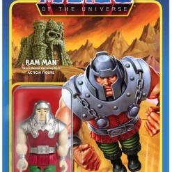 Top 10 🌟 ReAction Masters of the Universe Ram Man Action Figure 🛒