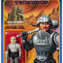 Top 10 🛒 ReAction Masters of the Universe Man-At-Arms Action Figure [Move Accurate] 🎁