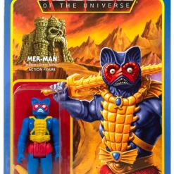 Budget 😀 ReAction Masters of the Universe Mer-Man Action Figure [Carry Case Color] 😉