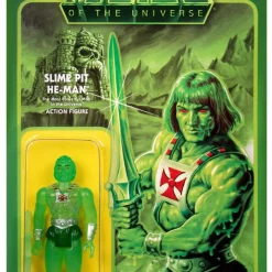 Best Sale 😉 ReAction Masters of the Universe Slime Pit He-Man Action Figure 👏