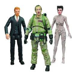 Budget 🤩 Ghostbusters Select Series 4 Walter Peck, Slimed Peter & Gozer Set of 3 Action Figures 🔥