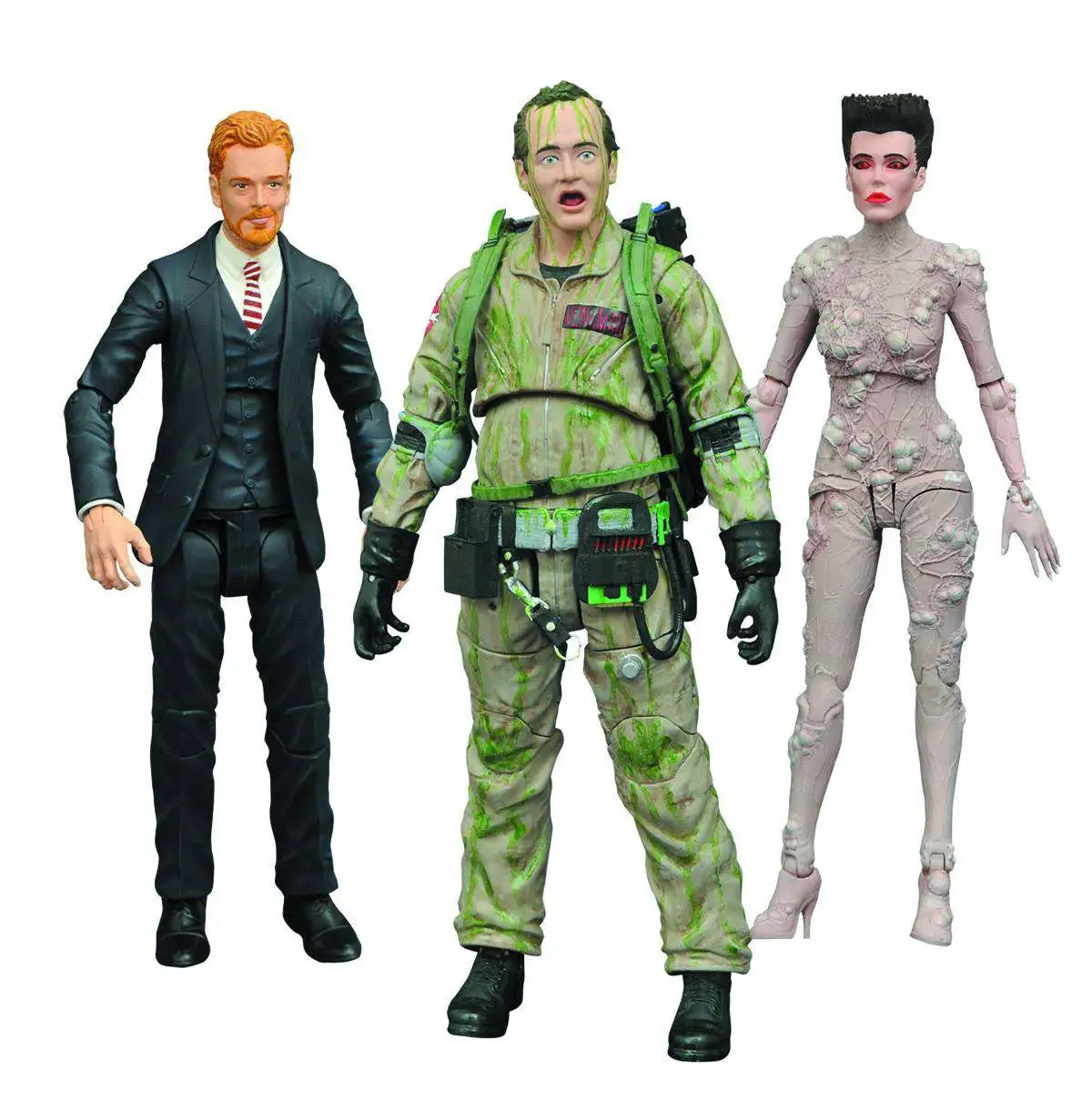 Budget ๐คฉ Ghostbusters Select Series 4 Walter Peck, Slimed Peter & Gozer Set of 3 Action Figures ๐ฅ 3 Budget ๐คฉ Ghostbusters Select Series 4 Walter Peck, Slimed Peter & Gozer Set of 3 Action Figures ๐ฅ