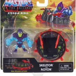 Brand new ๐คฉ Masters of the Universe Eternia Minis Skeleton & Roton Figure Set ๐งจ