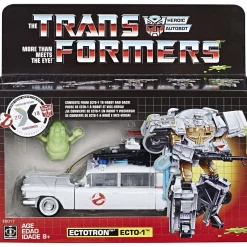 Best Pirce 🎉 Transformers Ghostbusters Ecto-1 Ectotron Exclusive Action Figure [Mash Up!] 😍