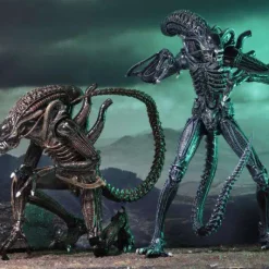 New ❤️ NECA Warrior BLUE & BROWN Aliens Set of Both Action Figures [Ultimate Versions] 🔔 -Harry Potter Sale Store ultimatealienwarriorset inset2