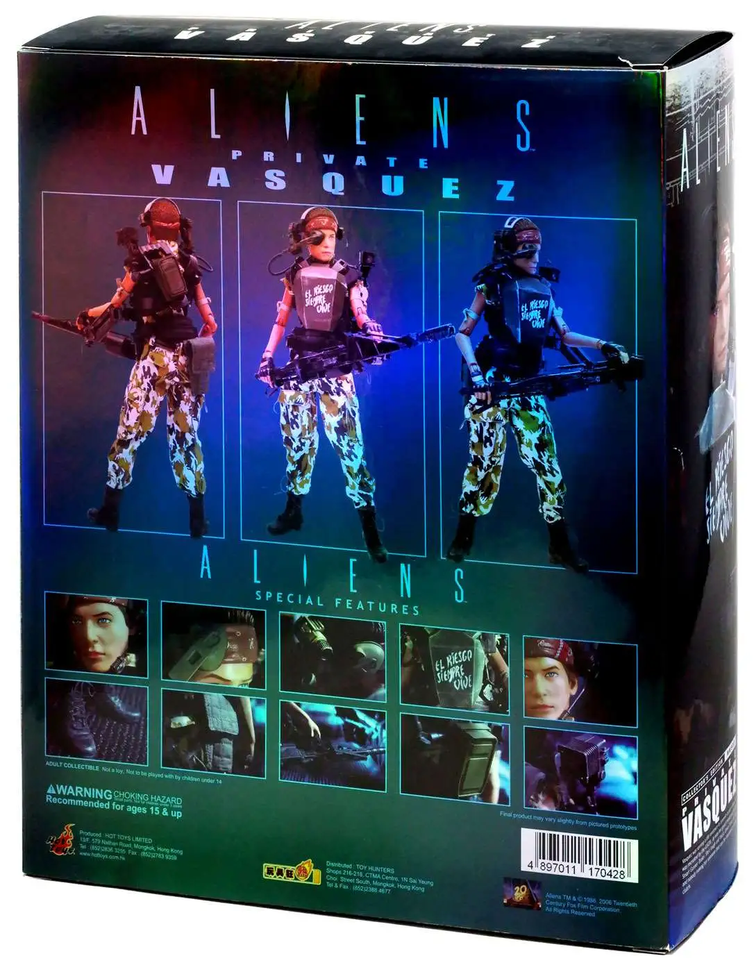 New ⭐ Aliens Movie Masterpiece Private Vasquez Collectible Figure ✨ 4 New ⭐ Aliens Movie Masterpiece Private Vasquez Collectible Figure ✨ - Image 2